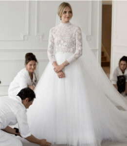 Chiara Ferragni bridal stylist