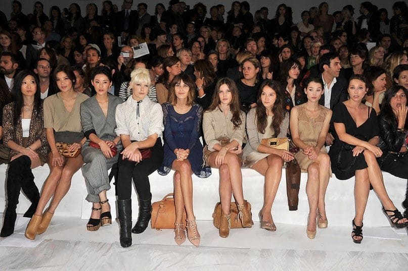 Milano Fashion Week: front row